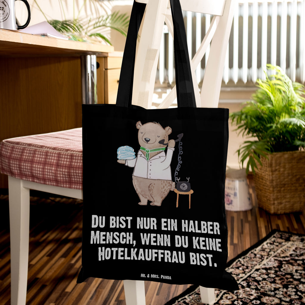Tragetasche Hotelkauffrau mit Herz Beuteltasche, Beutel, Einkaufstasche, Jutebeutel, Stoffbeutel, Beruf, Ausbildung, Jubiläum, Abschied, Rente, Kollege, Kollegin, Geschenk, Schenken, Arbeitskollege, Mitarbeiter, Firma, Danke, Dankeschön, Hotelkauffrau, Hotelfachfrau, Hotelfachangestellte, Hotelier, Hoteleröffnung