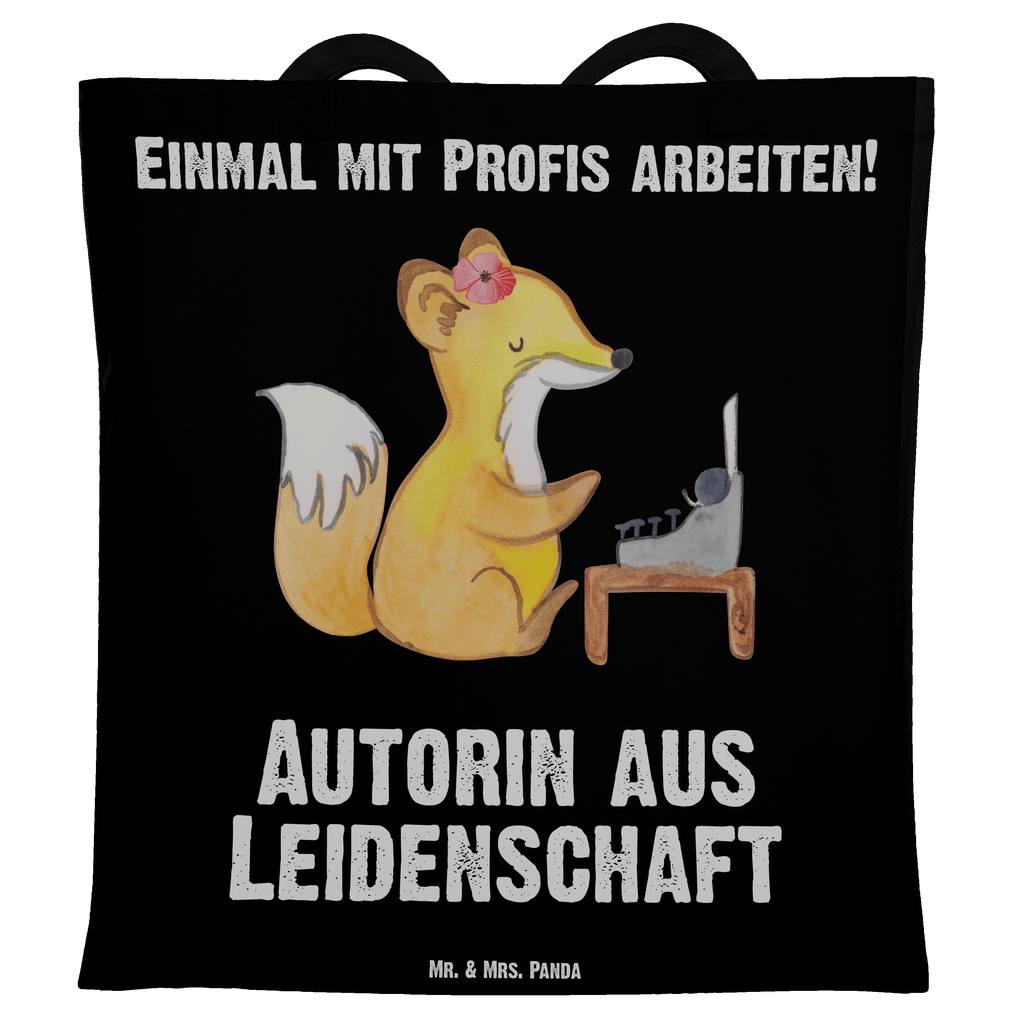 Tragetasche Autorin aus Leidenschaft Beuteltasche, Beutel, Einkaufstasche, Jutebeutel, Stoffbeutel, Beruf, Ausbildung, Jubiläum, Abschied, Rente, Kollege, Kollegin, Geschenk, Schenken, Arbeitskollege, Mitarbeiter, Firma, Danke, Dankeschön, Autorin, Buchveröffentlichung, Schriftstellerin, Verlag, Geschichtenschreiber, Hobbyautor