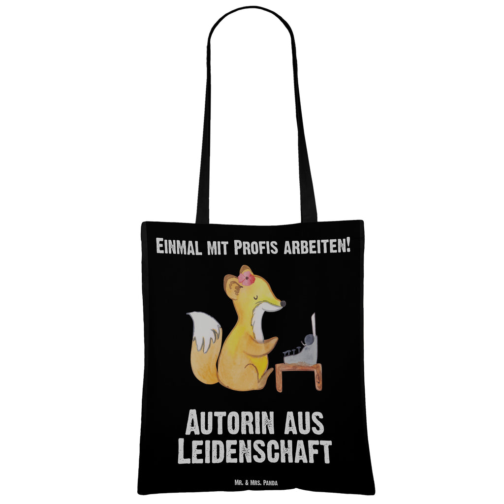 Tragetasche Autorin aus Leidenschaft Beuteltasche, Beutel, Einkaufstasche, Jutebeutel, Stoffbeutel, Beruf, Ausbildung, Jubiläum, Abschied, Rente, Kollege, Kollegin, Geschenk, Schenken, Arbeitskollege, Mitarbeiter, Firma, Danke, Dankeschön, Autorin, Buchveröffentlichung, Schriftstellerin, Verlag, Geschichtenschreiber, Hobbyautor