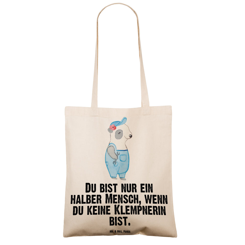 Tragetasche Klempnerin mit Herz Beuteltasche, Beutel, Einkaufstasche, Jutebeutel, Stoffbeutel, Beruf, Ausbildung, Jubiläum, Abschied, Rente, Kollege, Kollegin, Geschenk, Schenken, Arbeitskollege, Mitarbeiter, Firma, Danke, Dankeschön, Klempnerin, Handwerkerin, Installateurin, Meisterin, Gesellenprüfung, Fachbetrieb, Bauklempnerin, Sanitärinstallationen