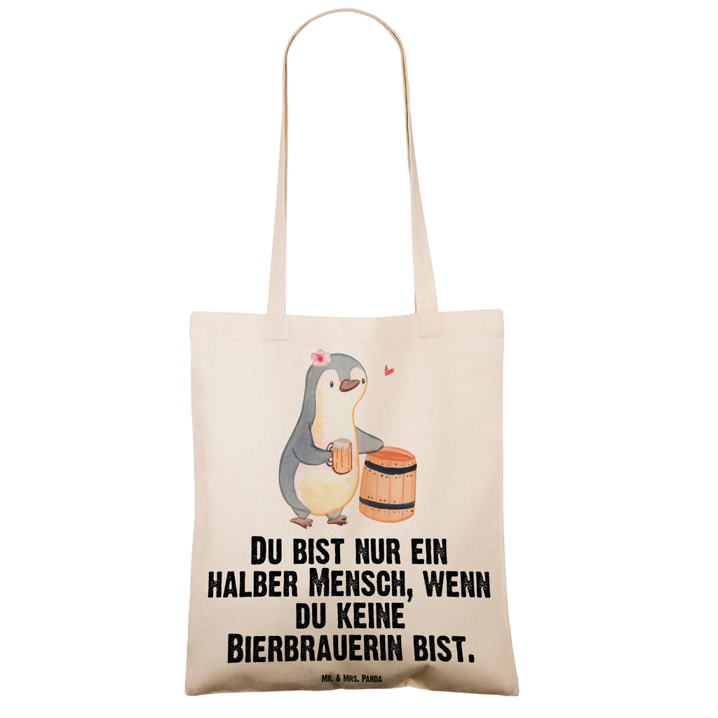 Tragetasche Bierbrauerin mit Herz Beuteltasche, Beutel, Einkaufstasche, Jutebeutel, Stoffbeutel, Beruf, Ausbildung, Jubiläum, Abschied, Rente, Kollege, Kollegin, Geschenk, Schenken, Arbeitskollege, Mitarbeiter, Firma, Danke, Dankeschön, Bierbrauerin, Biertrinkerin, Bierkennerin, Biergeschenk, Hobbybrauen, Heimbrauen, Selbstbrauen, Bierliebe, Bierfass