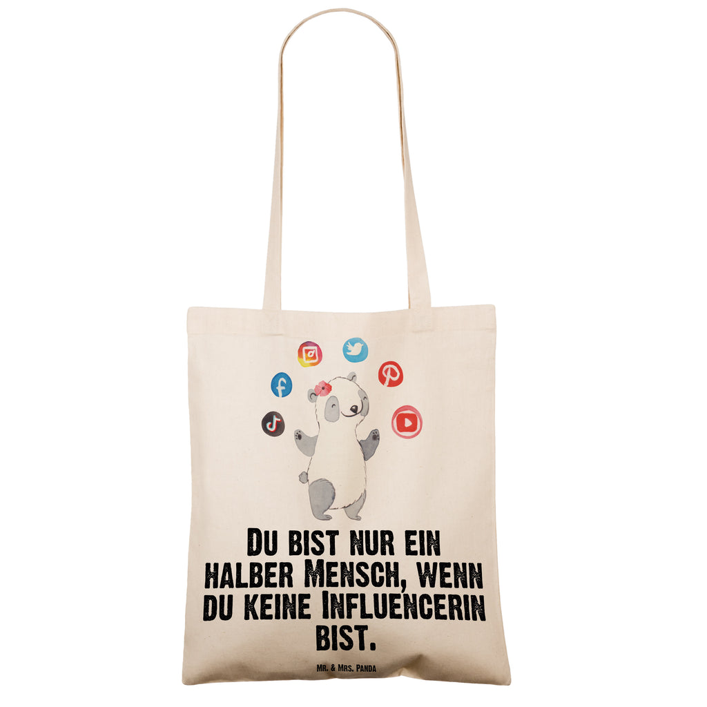 Tragetasche Influencerin mit Herz Beuteltasche, Beutel, Einkaufstasche, Jutebeutel, Stoffbeutel, Beruf, Ausbildung, Jubiläum, Abschied, Rente, Kollege, Kollegin, Geschenk, Schenken, Arbeitskollege, Mitarbeiter, Firma, Danke, Dankeschön