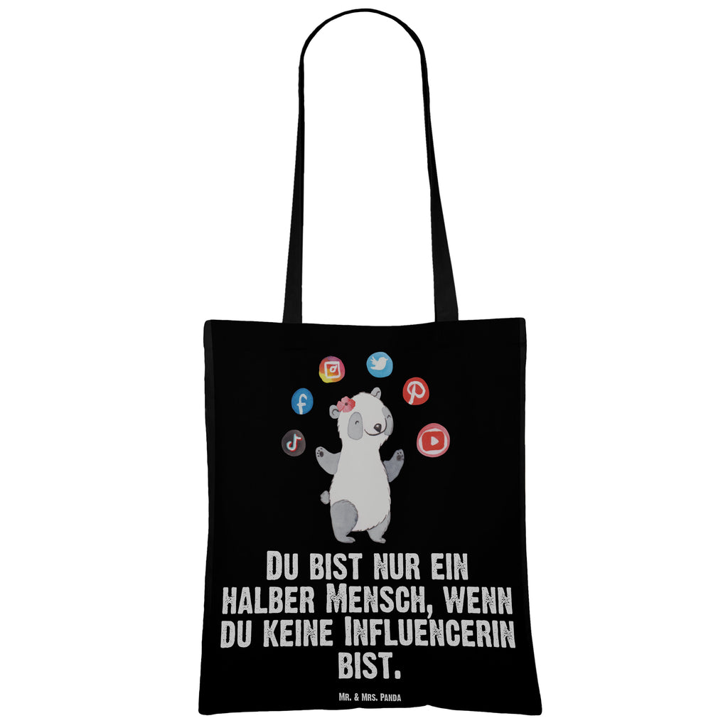 Tragetasche Influencerin mit Herz Beuteltasche, Beutel, Einkaufstasche, Jutebeutel, Stoffbeutel, Beruf, Ausbildung, Jubiläum, Abschied, Rente, Kollege, Kollegin, Geschenk, Schenken, Arbeitskollege, Mitarbeiter, Firma, Danke, Dankeschön