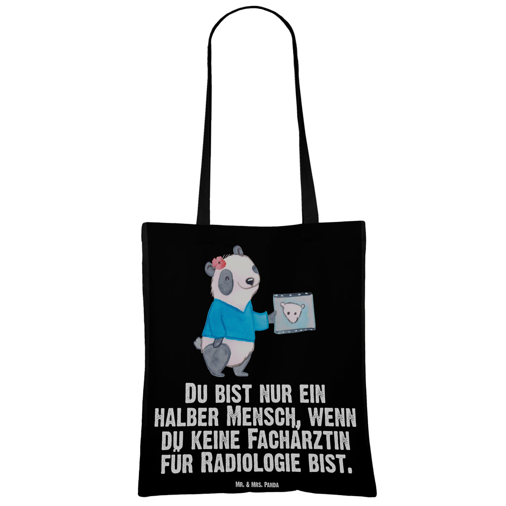 Tragetasche Fachärztin für Radiologie mit Herz Beuteltasche, Beutel, Einkaufstasche, Jutebeutel, Stoffbeutel, Beruf, Ausbildung, Jubiläum, Abschied, Rente, Kollege, Kollegin, Geschenk, Schenken, Arbeitskollege, Mitarbeiter, Firma, Danke, Dankeschön