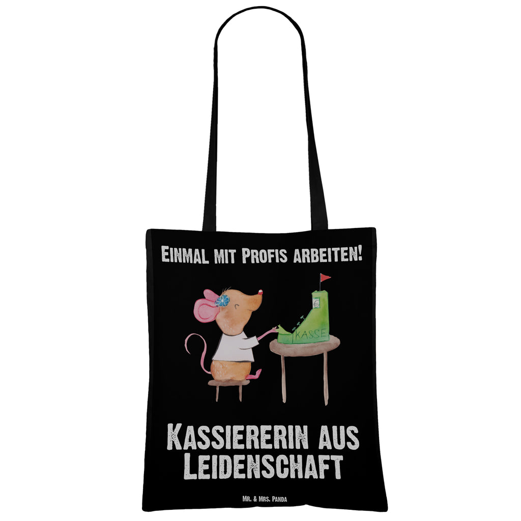 Tragetasche Kassiererin aus Leidenschaft Beuteltasche, Beutel, Einkaufstasche, Jutebeutel, Stoffbeutel, Beruf, Ausbildung, Jubiläum, Abschied, Rente, Kollege, Kollegin, Geschenk, Schenken, Arbeitskollege, Mitarbeiter, Firma, Danke, Dankeschön, Kassiererin, Kassenwartin, Mitarbeiterin Kasse