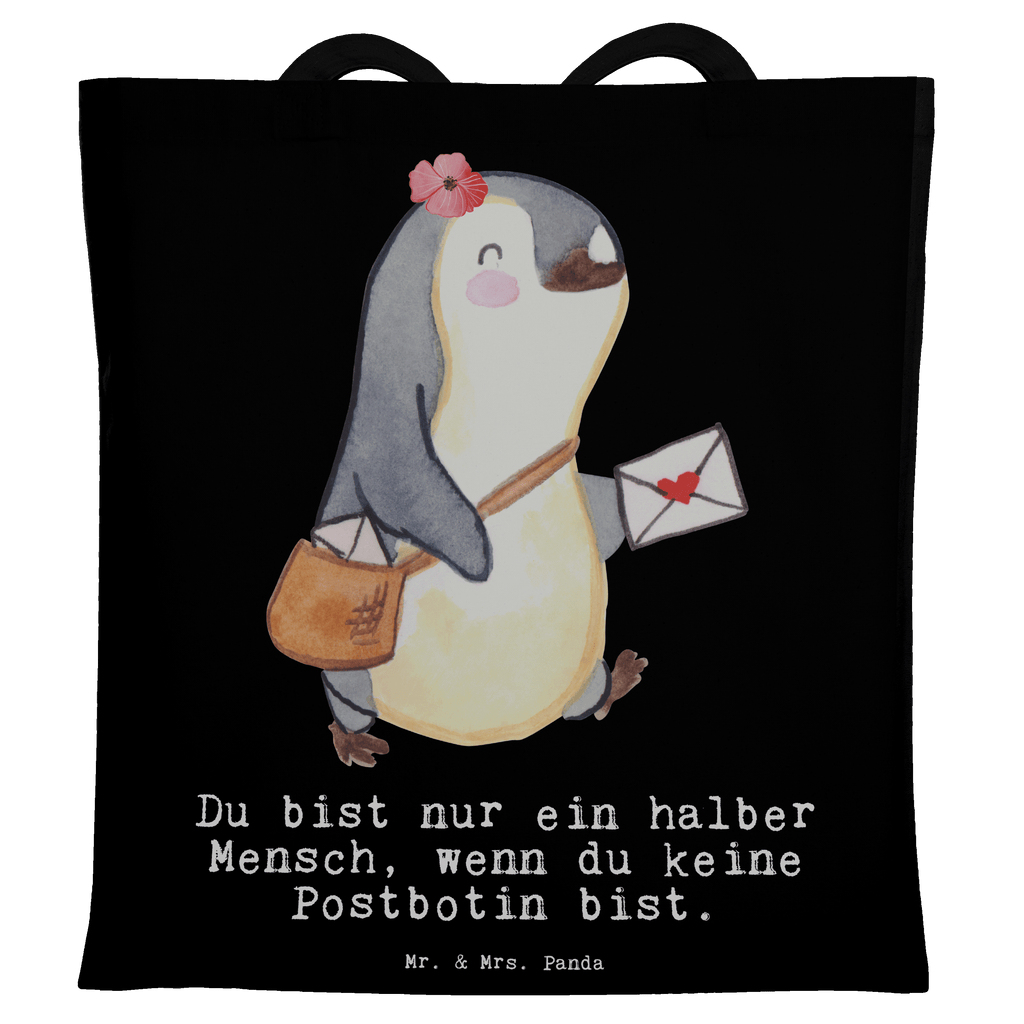 Tragetasche Postbotin mit Herz Beuteltasche, Beutel, Einkaufstasche, Jutebeutel, Stoffbeutel, Beruf, Ausbildung, Jubiläum, Abschied, Rente, Kollege, Kollegin, Geschenk, Schenken, Arbeitskollege, Mitarbeiter, Firma, Danke, Dankeschön, Postbotin, Briefzustellerin, Briefträgerin, Postlerin