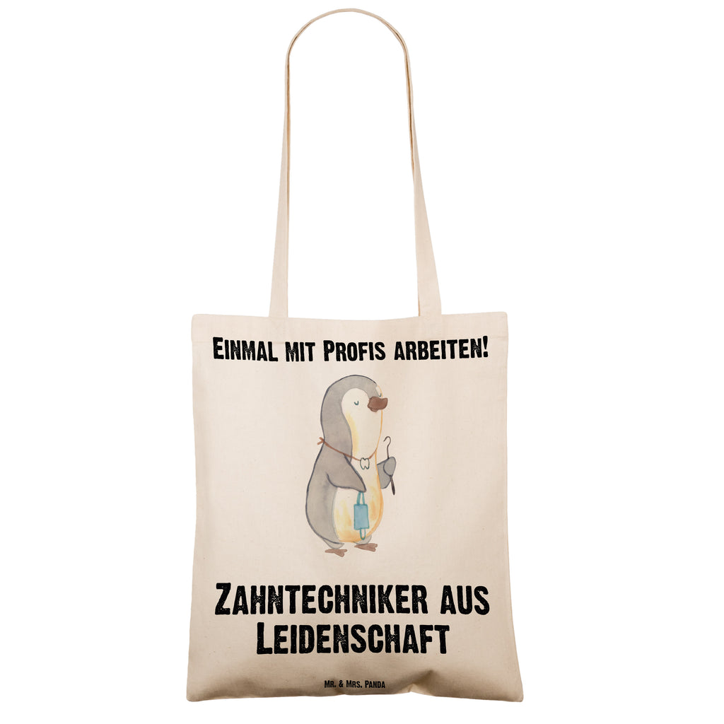Tragetasche Zahntechniker aus Leidenschaft Beuteltasche, Beutel, Einkaufstasche, Jutebeutel, Stoffbeutel, Beruf, Ausbildung, Jubiläum, Abschied, Rente, Kollege, Kollegin, Geschenk, Schenken, Arbeitskollege, Mitarbeiter, Firma, Danke, Dankeschön