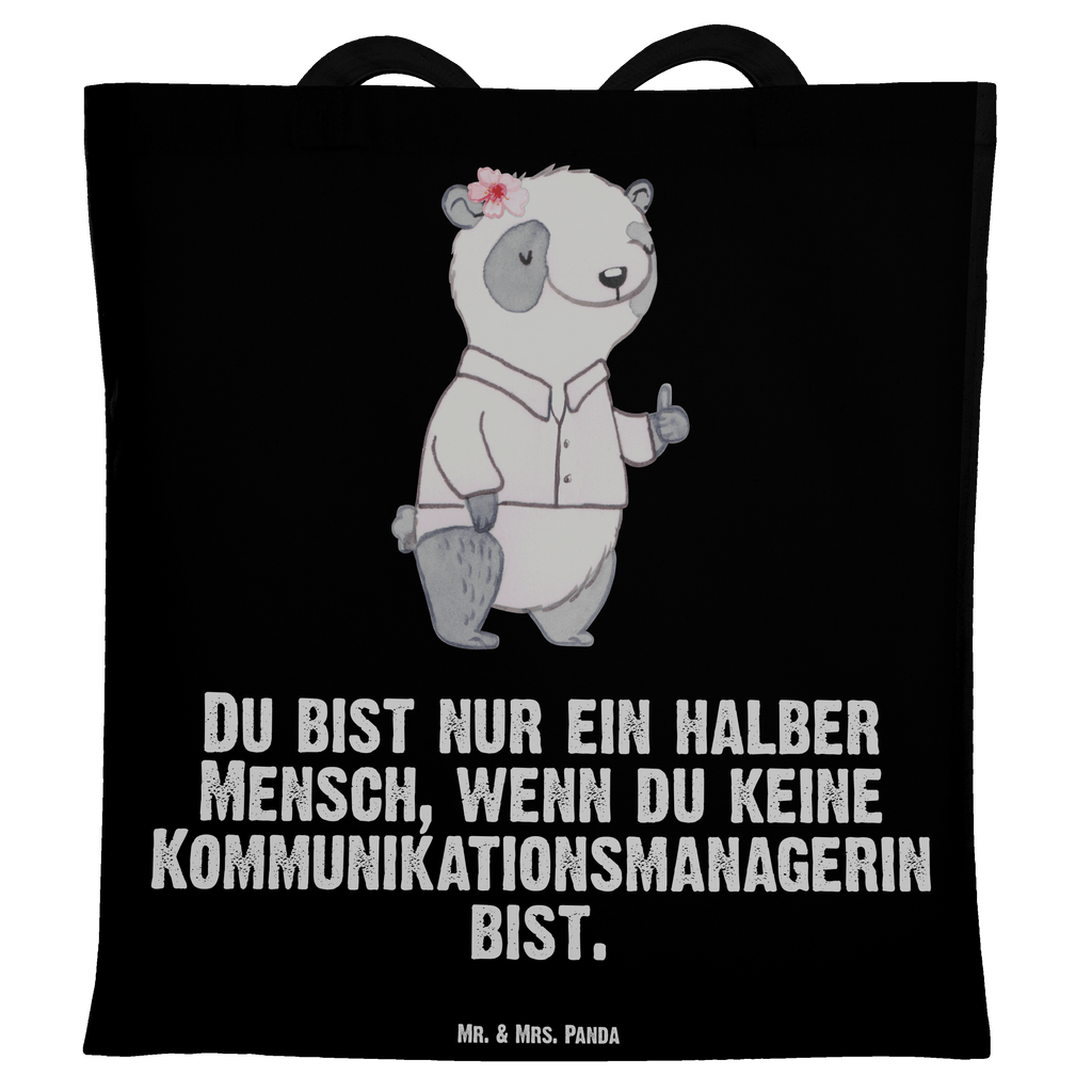 Tragetasche Kommunikationsmanagerin mit Herz Beuteltasche, Beutel, Einkaufstasche, Jutebeutel, Stoffbeutel, Beruf, Ausbildung, Jubiläum, Abschied, Rente, Kollege, Kollegin, Geschenk, Schenken, Arbeitskollege, Mitarbeiter, Firma, Danke, Dankeschön, Kommunikationsmanagerin, studium, interkulturelle kommunikation, communications manager