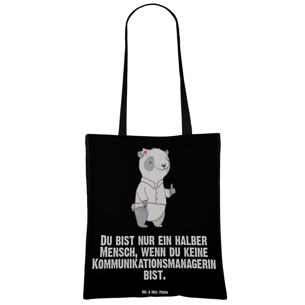 Tragetasche Kommunikationsmanagerin mit Herz Beuteltasche, Beutel, Einkaufstasche, Jutebeutel, Stoffbeutel, Beruf, Ausbildung, Jubiläum, Abschied, Rente, Kollege, Kollegin, Geschenk, Schenken, Arbeitskollege, Mitarbeiter, Firma, Danke, Dankeschön, Kommunikationsmanagerin, studium, interkulturelle kommunikation, communications manager