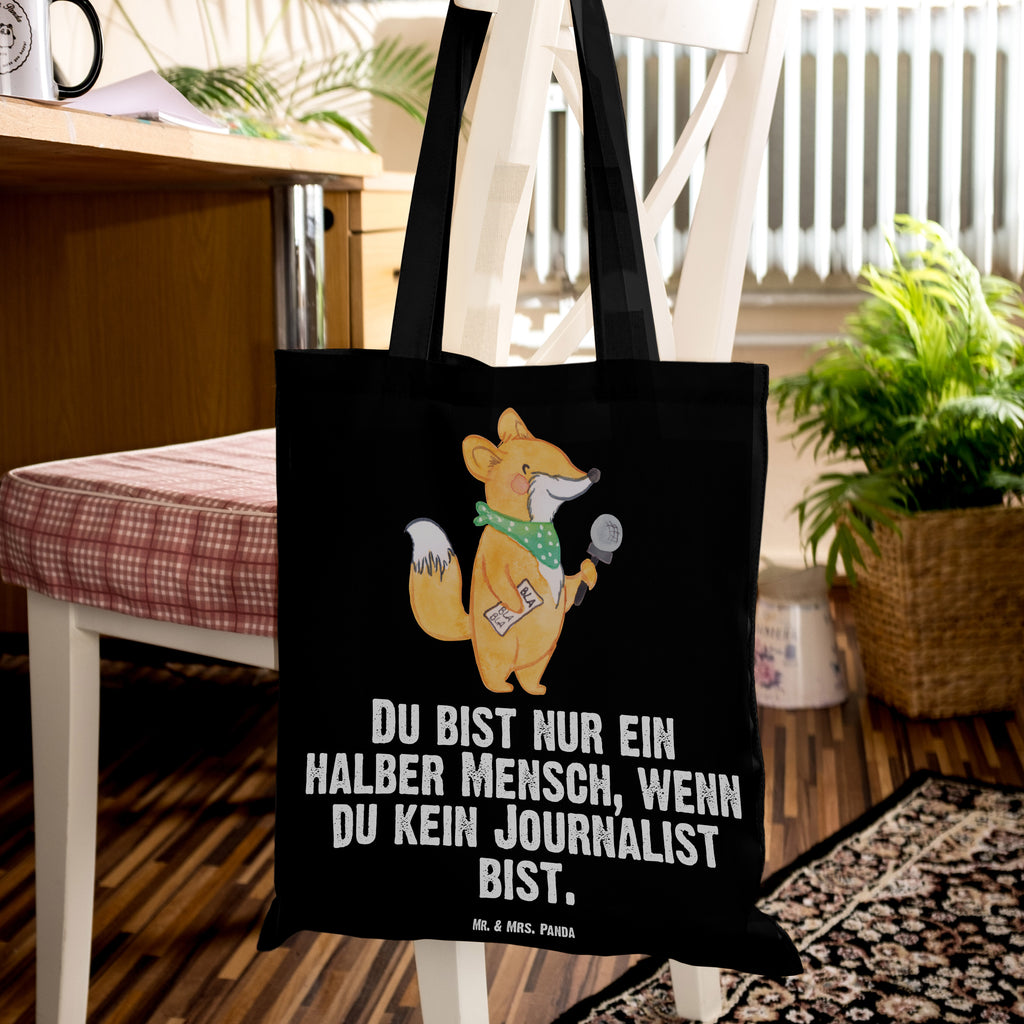 Tragetasche Journalist mit Herz Beuteltasche, Beutel, Einkaufstasche, Jutebeutel, Stoffbeutel, Beruf, Ausbildung, Jubiläum, Abschied, Rente, Kollege, Kollegin, Geschenk, Schenken, Arbeitskollege, Mitarbeiter, Firma, Danke, Dankeschön, Journalist, Reporter, Redakteur, Pressebüro, Studium