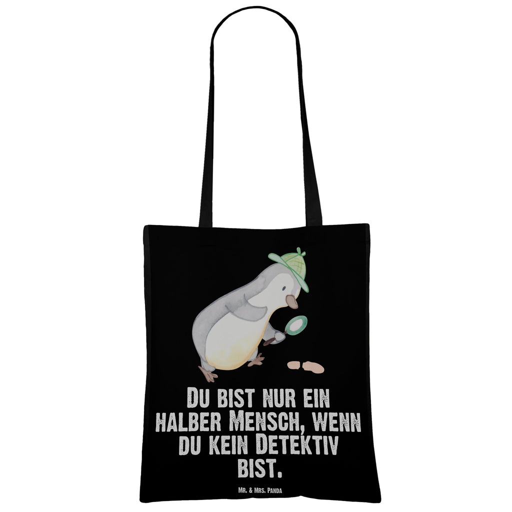 Tragetasche Detektiv mit Herz Beuteltasche, Beutel, Einkaufstasche, Jutebeutel, Stoffbeutel, Beruf, Ausbildung, Jubiläum, Abschied, Rente, Kollege, Kollegin, Geschenk, Schenken, Arbeitskollege, Mitarbeiter, Firma, Danke, Dankeschön, Detektiv, Ermittler, Agent, Privatdetektei, Berufsdetektiv, Wirtschaftsdetektei, Detektivausbildung, Spurensuche