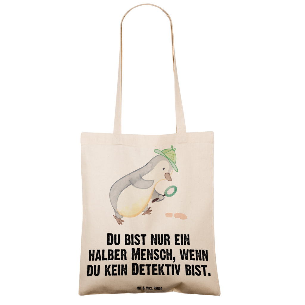 Tragetasche Detektiv mit Herz Beuteltasche, Beutel, Einkaufstasche, Jutebeutel, Stoffbeutel, Beruf, Ausbildung, Jubiläum, Abschied, Rente, Kollege, Kollegin, Geschenk, Schenken, Arbeitskollege, Mitarbeiter, Firma, Danke, Dankeschön, Detektiv, Ermittler, Agent, Privatdetektei, Berufsdetektiv, Wirtschaftsdetektei, Detektivausbildung, Spurensuche