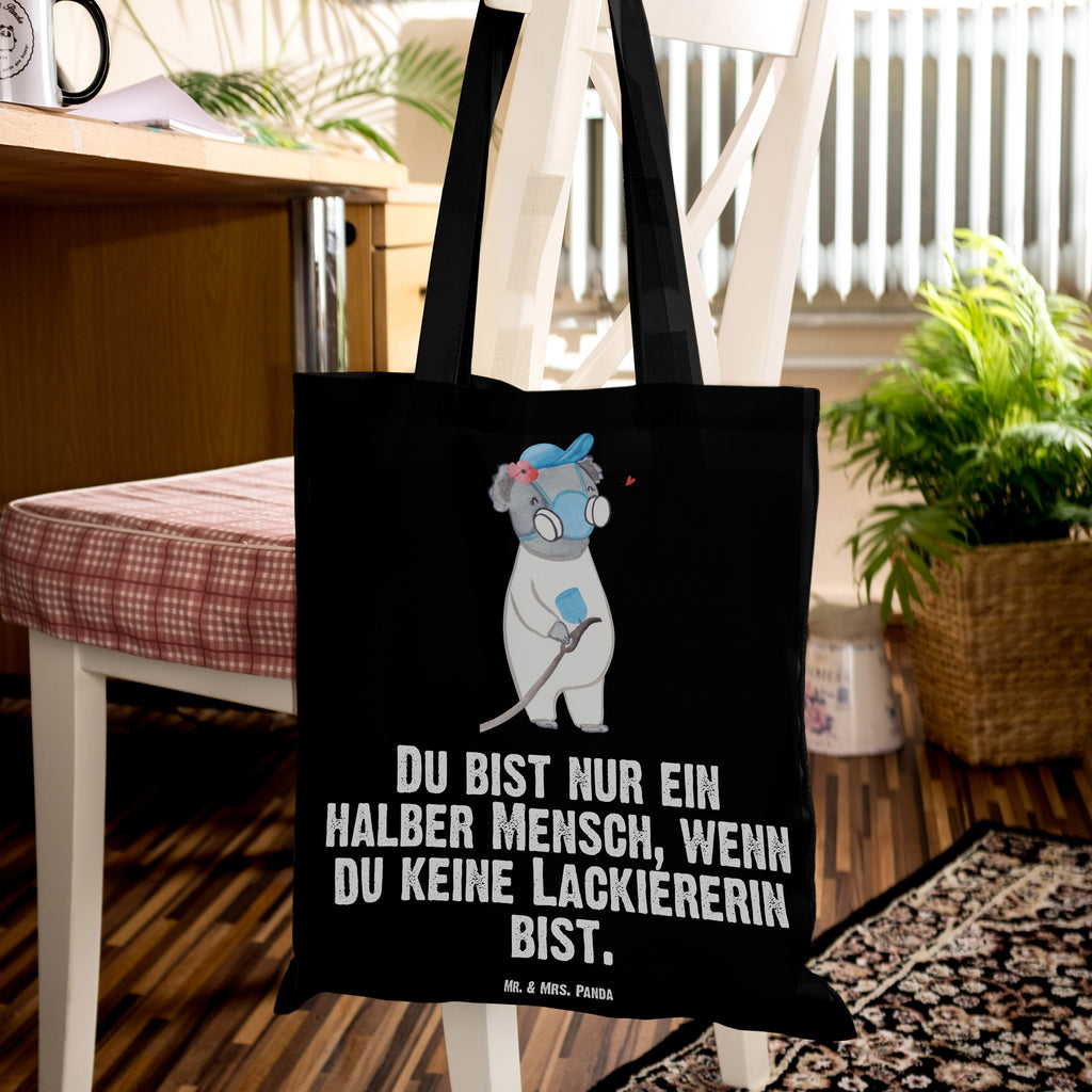 Tragetasche Lackiererin mit Herz Beuteltasche, Beutel, Einkaufstasche, Jutebeutel, Stoffbeutel, Beruf, Ausbildung, Jubiläum, Abschied, Rente, Kollege, Kollegin, Geschenk, Schenken, Arbeitskollege, Mitarbeiter, Firma, Danke, Dankeschön, Lackiererin, Lackierermeisterin, Werkstatt Lackiererin, Gesellenprüfung