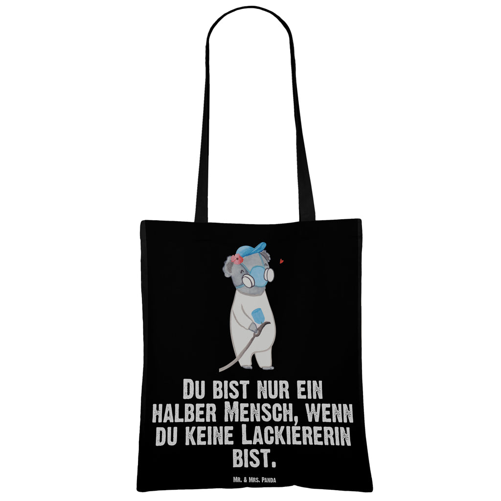 Tragetasche Lackiererin mit Herz Beuteltasche, Beutel, Einkaufstasche, Jutebeutel, Stoffbeutel, Beruf, Ausbildung, Jubiläum, Abschied, Rente, Kollege, Kollegin, Geschenk, Schenken, Arbeitskollege, Mitarbeiter, Firma, Danke, Dankeschön, Lackiererin, Lackierermeisterin, Werkstatt Lackiererin, Gesellenprüfung