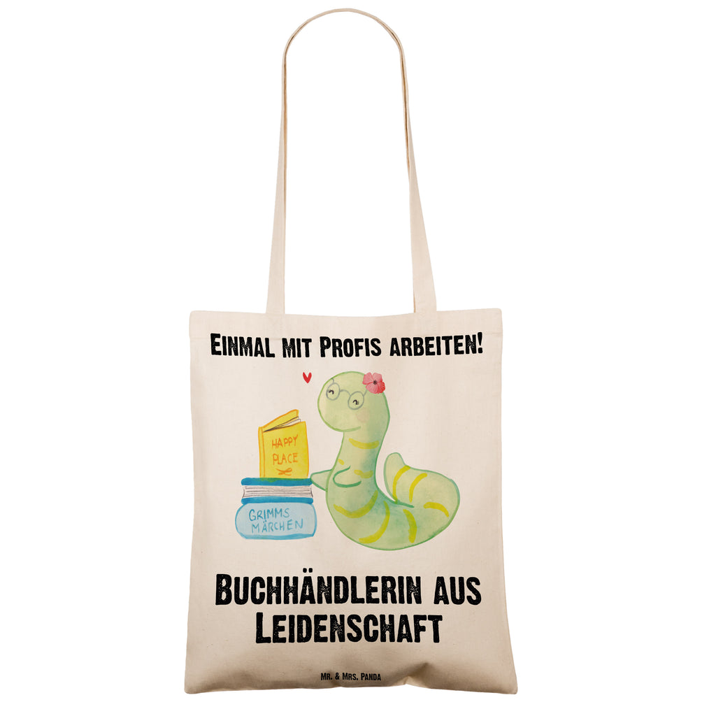 Tragetasche Buchhändlerin aus Leidenschaft Beuteltasche, Beutel, Einkaufstasche, Jutebeutel, Stoffbeutel, Beruf, Ausbildung, Jubiläum, Abschied, Rente, Kollege, Kollegin, Geschenk, Schenken, Arbeitskollege, Mitarbeiter, Firma, Danke, Dankeschön, Buchhändlerin, Buchhandlung, Buchverkäuferin, Bibliothekarin, Bücherwurm