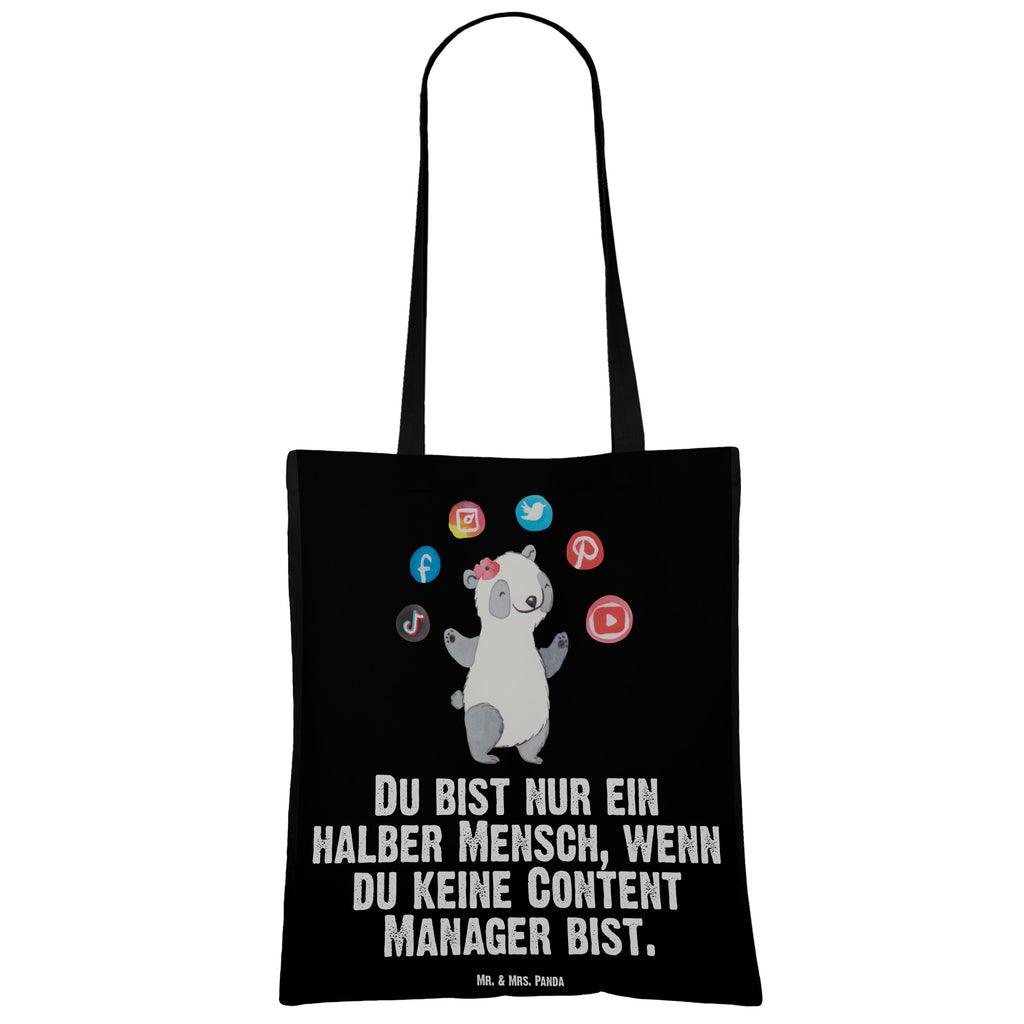 Tragetasche Content Manager mit Herz Beuteltasche, Beutel, Einkaufstasche, Jutebeutel, Stoffbeutel, Beruf, Ausbildung, Jubiläum, Abschied, Rente, Kollege, Kollegin, Geschenk, Schenken, Arbeitskollege, Mitarbeiter, Firma, Danke, Dankeschön