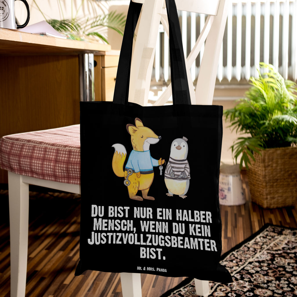 Tragetasche Justizvollzugsbeamter mit Herz Beuteltasche, Beutel, Einkaufstasche, Jutebeutel, Stoffbeutel, Beruf, Ausbildung, Jubiläum, Abschied, Rente, Kollege, Kollegin, Geschenk, Schenken, Arbeitskollege, Mitarbeiter, Firma, Danke, Dankeschön, Gefängniswärter, Justizvollzugsbeamter