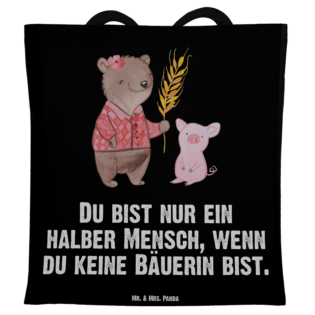Tragetasche Bäuerin mit Herz Beuteltasche, Beutel, Einkaufstasche, Jutebeutel, Stoffbeutel, Beruf, Ausbildung, Jubiläum, Abschied, Rente, Kollege, Kollegin, Geschenk, Schenken, Arbeitskollege, Mitarbeiter, Firma, Danke, Dankeschön, Landwirtin, Bäuerin, Tierwirtin, Agronomin, Farmerin, Bauernhof