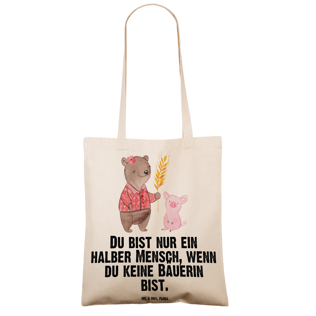 Tragetasche Bäuerin mit Herz Beuteltasche, Beutel, Einkaufstasche, Jutebeutel, Stoffbeutel, Beruf, Ausbildung, Jubiläum, Abschied, Rente, Kollege, Kollegin, Geschenk, Schenken, Arbeitskollege, Mitarbeiter, Firma, Danke, Dankeschön, Landwirtin, Bäuerin, Tierwirtin, Agronomin, Farmerin, Bauernhof
