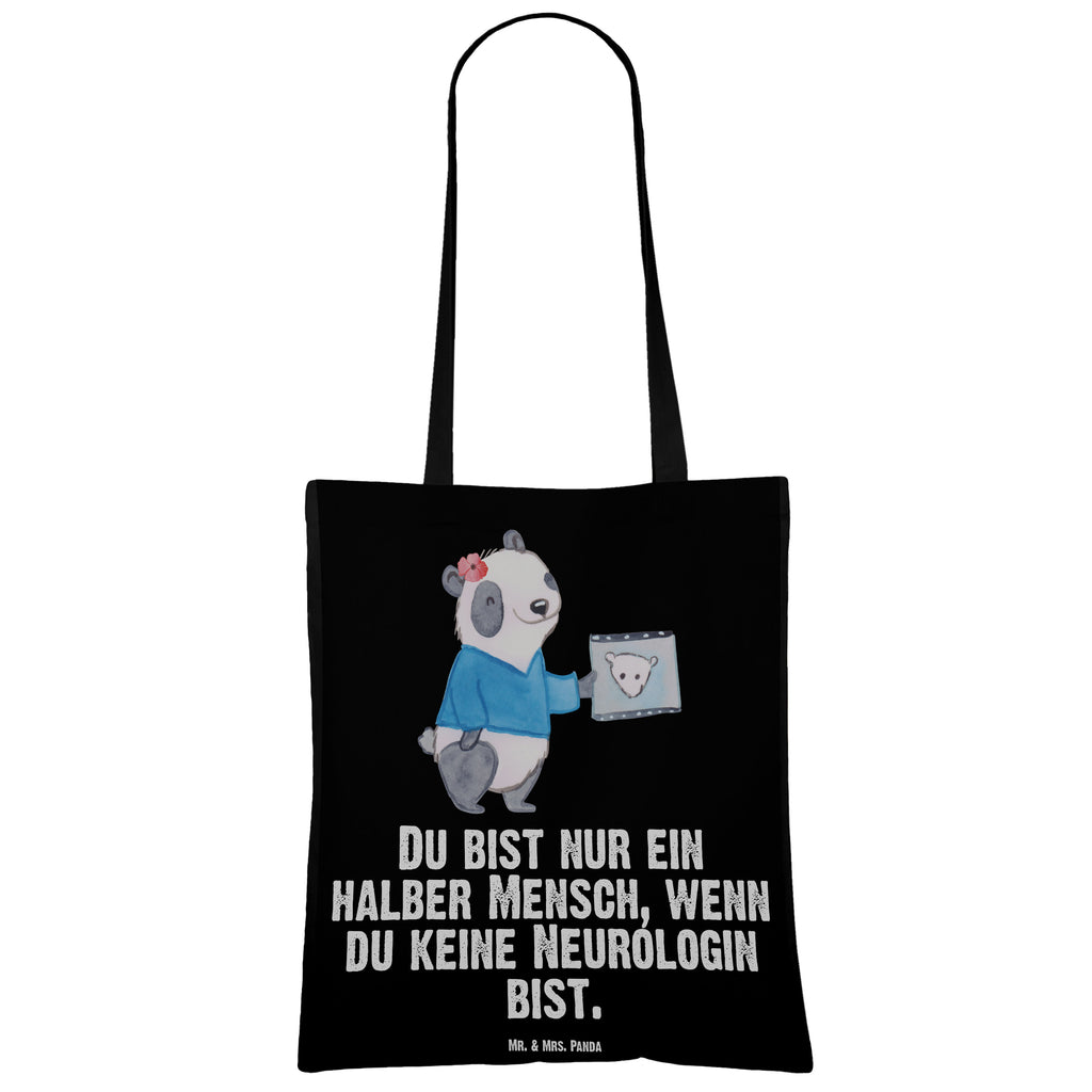 Tragetasche Neurologin mit Herz Beuteltasche, Beutel, Einkaufstasche, Jutebeutel, Stoffbeutel, Beruf, Ausbildung, Jubiläum, Abschied, Rente, Kollege, Kollegin, Geschenk, Schenken, Arbeitskollege, Mitarbeiter, Firma, Danke, Dankeschön, Neurologin, Neurologie, Mediziner, Medizinstudium