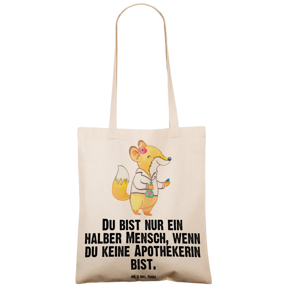Tragetasche Apothekerin mit Herz Beuteltasche, Beutel, Einkaufstasche, Jutebeutel, Stoffbeutel, Beruf, Ausbildung, Jubiläum, Abschied, Rente, Kollege, Kollegin, Geschenk, Schenken, Arbeitskollege, Mitarbeiter, Firma, Danke, Dankeschön, Apothekerin, Pharmazie, Staatsexamen, Approbation, Eröffnung Apotheke