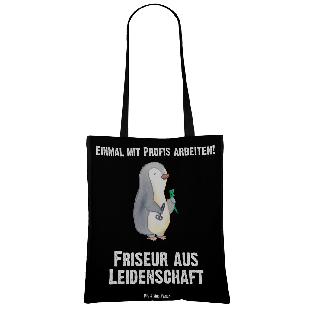 Tragetasche Friseur aus Leidenschaft Beuteltasche, Beutel, Einkaufstasche, Jutebeutel, Stoffbeutel, Beruf, Ausbildung, Jubiläum, Abschied, Rente, Kollege, Kollegin, Geschenk, Schenken, Arbeitskollege, Mitarbeiter, Firma, Danke, Dankeschön, Frisör, Haarstylist, Frisörbesuch, Friseursalon, Barbier, Coiffeur, Eröffnung Friseur