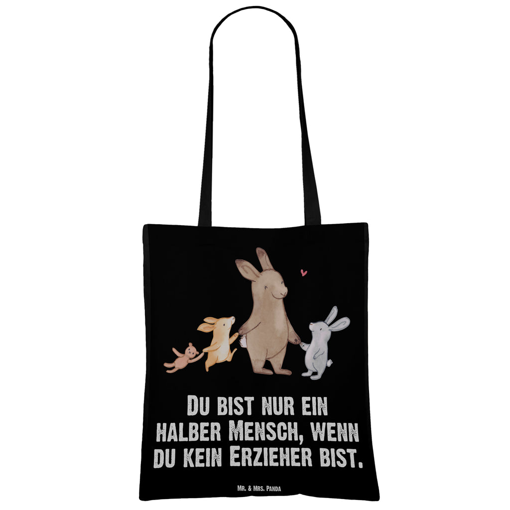 Tragetasche Erzieher mit Herz Beuteltasche, Beutel, Einkaufstasche, Jutebeutel, Stoffbeutel, Beruf, Ausbildung, Jubiläum, Abschied, Rente, Kollege, Kollegin, Geschenk, Schenken, Arbeitskollege, Mitarbeiter, Firma, Danke, Dankeschön, Erzieher, Kindergärtner, Pädagoge