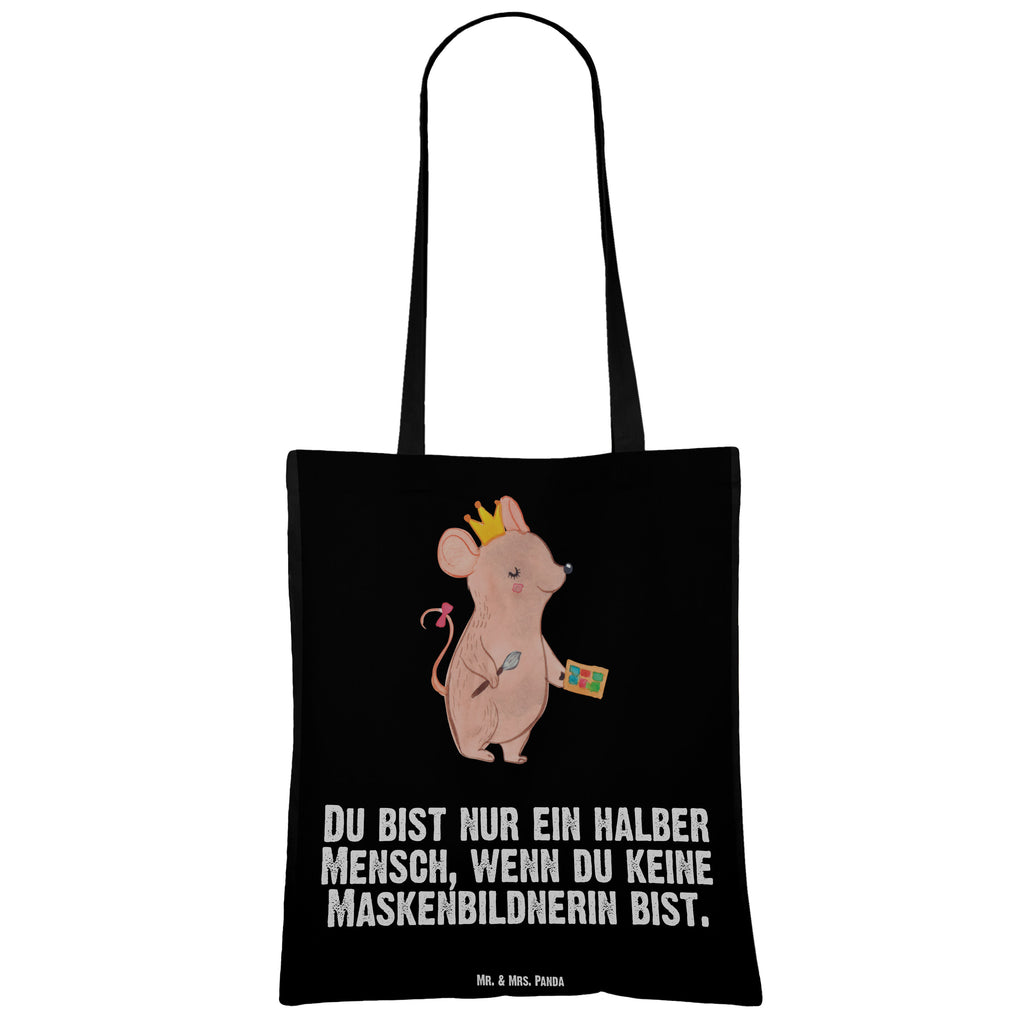 Tragetasche Maskenbildnerin mit Herz Beuteltasche, Beutel, Einkaufstasche, Jutebeutel, Stoffbeutel, Beruf, Ausbildung, Jubiläum, Abschied, Rente, Kollege, Kollegin, Geschenk, Schenken, Arbeitskollege, Mitarbeiter, Firma, Danke, Dankeschön, Kosmetikerin, Make Up Artist, Maskenbildnerin, Visagistin, Beauty Salon, Kosmetikstudio, Eröffnung