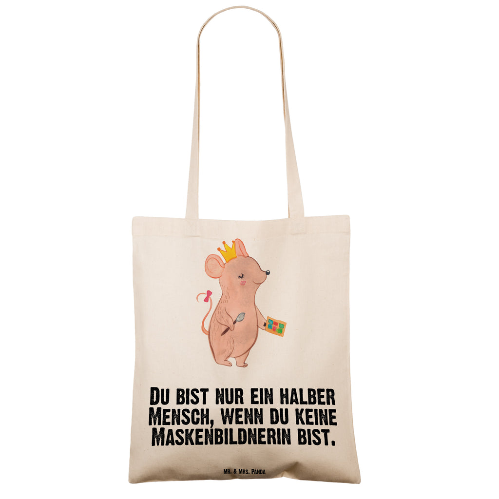 Tragetasche Maskenbildnerin mit Herz Beuteltasche, Beutel, Einkaufstasche, Jutebeutel, Stoffbeutel, Beruf, Ausbildung, Jubiläum, Abschied, Rente, Kollege, Kollegin, Geschenk, Schenken, Arbeitskollege, Mitarbeiter, Firma, Danke, Dankeschön, Kosmetikerin, Make Up Artist, Maskenbildnerin, Visagistin, Beauty Salon, Kosmetikstudio, Eröffnung
