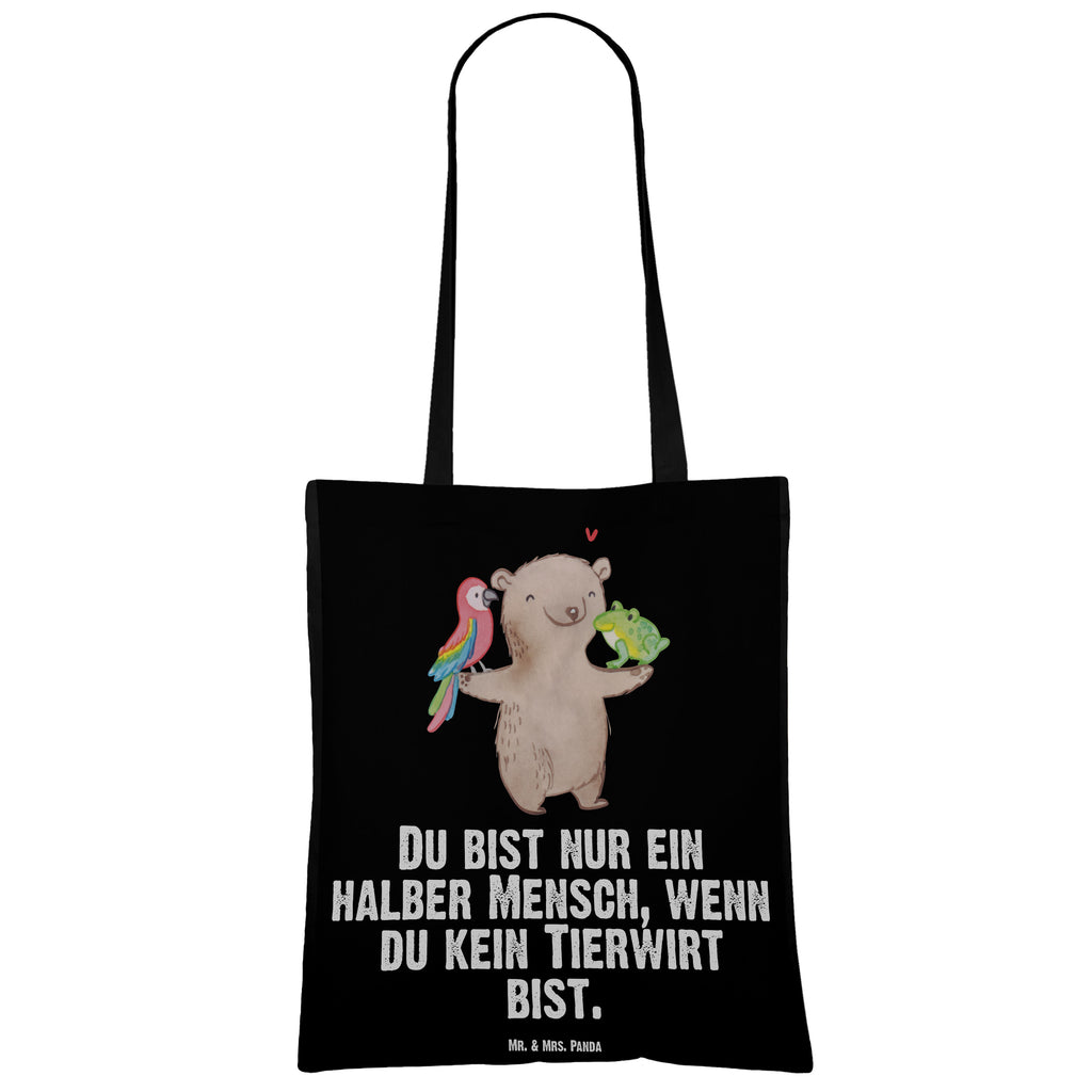 Tragetasche Tierwirt mit Herz Beuteltasche, Beutel, Einkaufstasche, Jutebeutel, Stoffbeutel, Beruf, Ausbildung, Jubiläum, Abschied, Rente, Kollege, Kollegin, Geschenk, Schenken, Arbeitskollege, Mitarbeiter, Firma, Danke, Dankeschön, Landwirt; Bauer, Tierwirt, Agronom, Farmer, Bauernhof