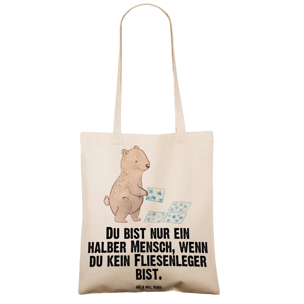 Tragetasche Fliesenleger mit Herz Fliesenleger, Gesellenprüfung, Fliesenlegermeister, Fliesenlegerbetrieb, Fliesenfachhandel, Handwerk,  Beuteltasche, Beutel, Einkaufstasche, Jutebeutel, Stoffbeutel   Beruf, Ausbildung, Jubiläum, Abschied, Rente, Kollege, Kollegin, Geschenk, Schenken, Arbeitskollege, Mitarbeiter, Firma, Danke, Dankeschön