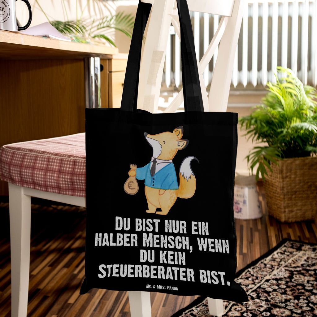 Tragetasche Steuerberater mit Herz Beuteltasche, Beutel, Einkaufstasche, Jutebeutel, Stoffbeutel, Beruf, Ausbildung, Jubiläum, Abschied, Rente, Kollege, Kollegin, Geschenk, Schenken, Arbeitskollege, Mitarbeiter, Firma, Danke, Dankeschön