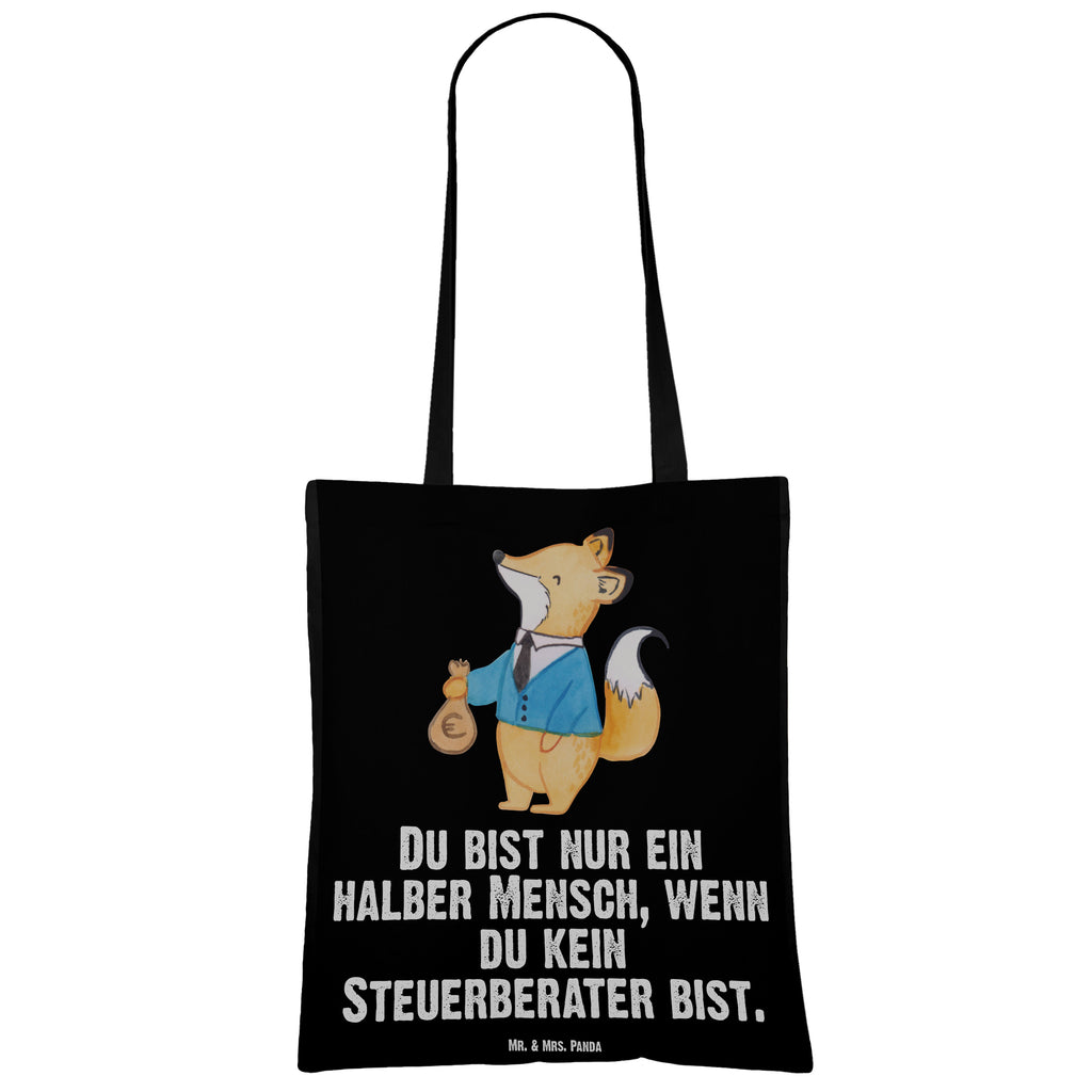 Tragetasche Steuerberater mit Herz Beuteltasche, Beutel, Einkaufstasche, Jutebeutel, Stoffbeutel, Beruf, Ausbildung, Jubiläum, Abschied, Rente, Kollege, Kollegin, Geschenk, Schenken, Arbeitskollege, Mitarbeiter, Firma, Danke, Dankeschön