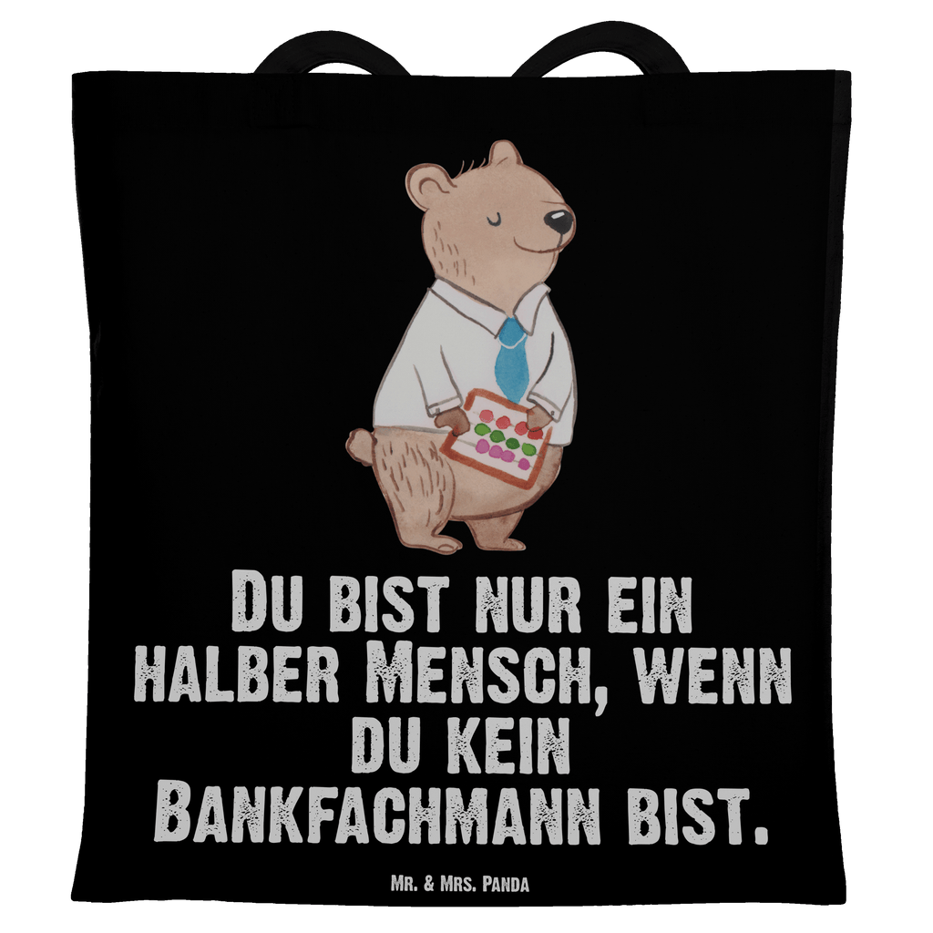 Tragetasche Bankfachmann mit Herz Bankfachmann, Bankangestellter, Bänker, Bankberater Beuteltasche, Beutel, Einkaufstasche, Jutebeutel, Stoffbeutel   Beruf, Ausbildung, Jubiläum, Abschied, Rente, Kollege, Kollegin, Geschenk, Schenken, Arbeitskollege, Mitarbeiter, Firma, Danke, Dankeschön