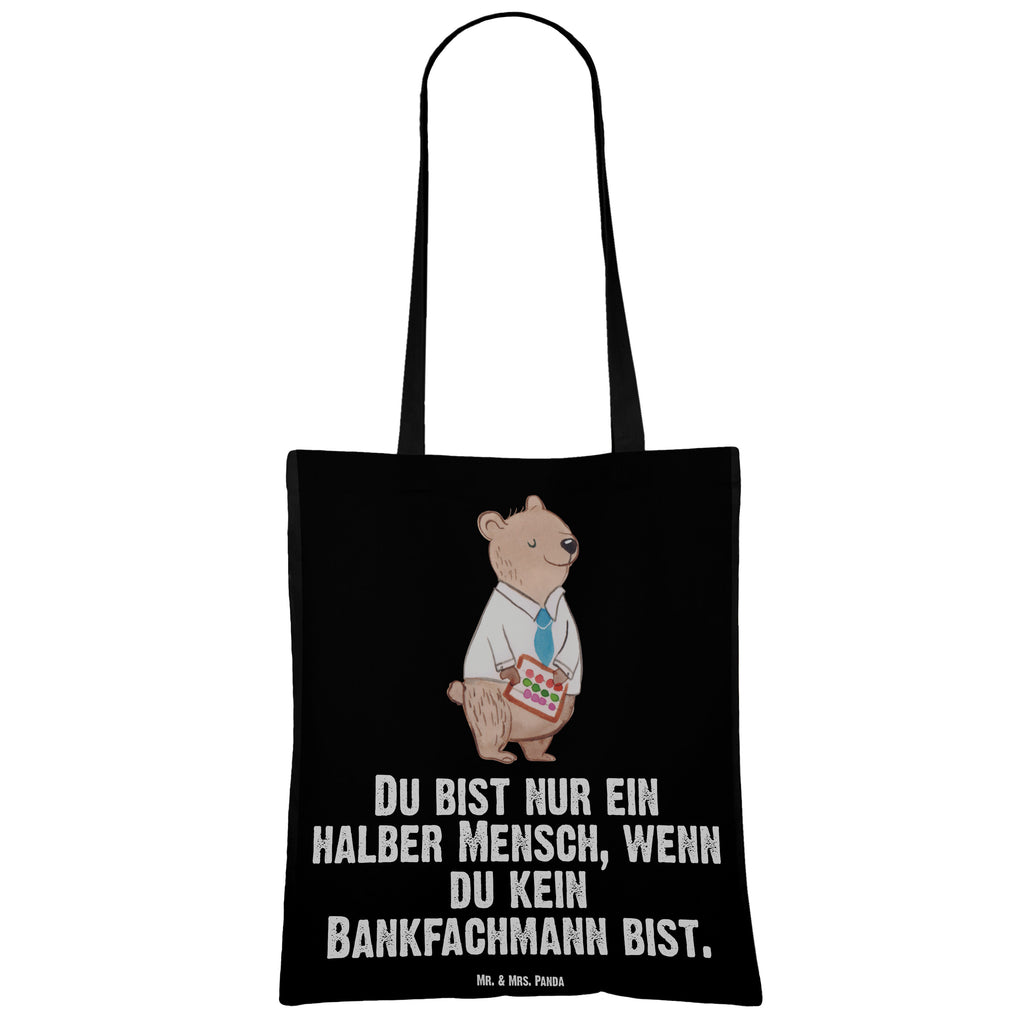 Tragetasche Bankfachmann mit Herz Bankfachmann, Bankangestellter, Bänker, Bankberater Beuteltasche, Beutel, Einkaufstasche, Jutebeutel, Stoffbeutel   Beruf, Ausbildung, Jubiläum, Abschied, Rente, Kollege, Kollegin, Geschenk, Schenken, Arbeitskollege, Mitarbeiter, Firma, Danke, Dankeschön