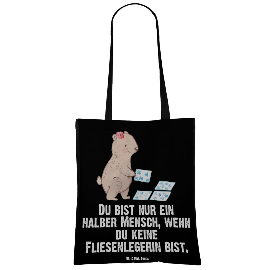 Tragetasche Fliesenlegerin mit Herz Beuteltasche, Beutel, Einkaufstasche, Jutebeutel, Stoffbeutel, Beruf, Ausbildung, Jubiläum, Abschied, Rente, Kollege, Kollegin, Geschenk, Schenken, Arbeitskollege, Mitarbeiter, Firma, Danke, Dankeschön, Fliesenlegerin, Gesellenprüfung, Fliesenlegermeisterin, Fliesenlegerbetrieb, Fliesenfachhandel, Handwerk