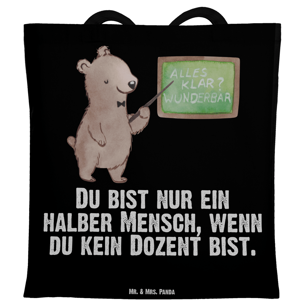 Tragetasche Dozent mit Herz Beuteltasche, Beutel, Einkaufstasche, Jutebeutel, Stoffbeutel, Beruf, Ausbildung, Jubiläum, Abschied, Rente, Kollege, Kollegin, Geschenk, Schenken, Arbeitskollege, Mitarbeiter, Firma, Danke, Dankeschön, Dozent, Professor, Universität, Vorlesung, Tutor, Akademiker, Uni, Unterricht