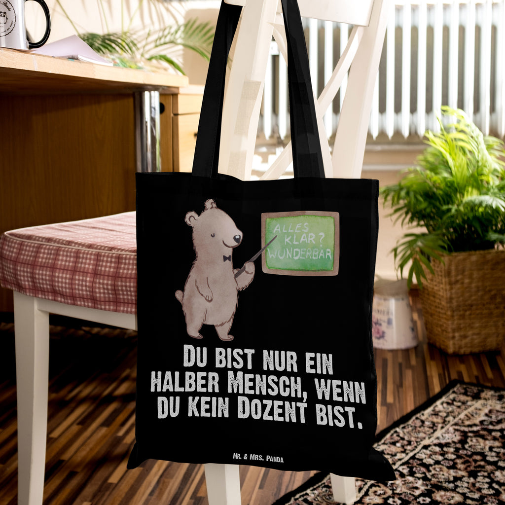 Tragetasche Dozent mit Herz Beuteltasche, Beutel, Einkaufstasche, Jutebeutel, Stoffbeutel, Beruf, Ausbildung, Jubiläum, Abschied, Rente, Kollege, Kollegin, Geschenk, Schenken, Arbeitskollege, Mitarbeiter, Firma, Danke, Dankeschön, Dozent, Professor, Universität, Vorlesung, Tutor, Akademiker, Uni, Unterricht