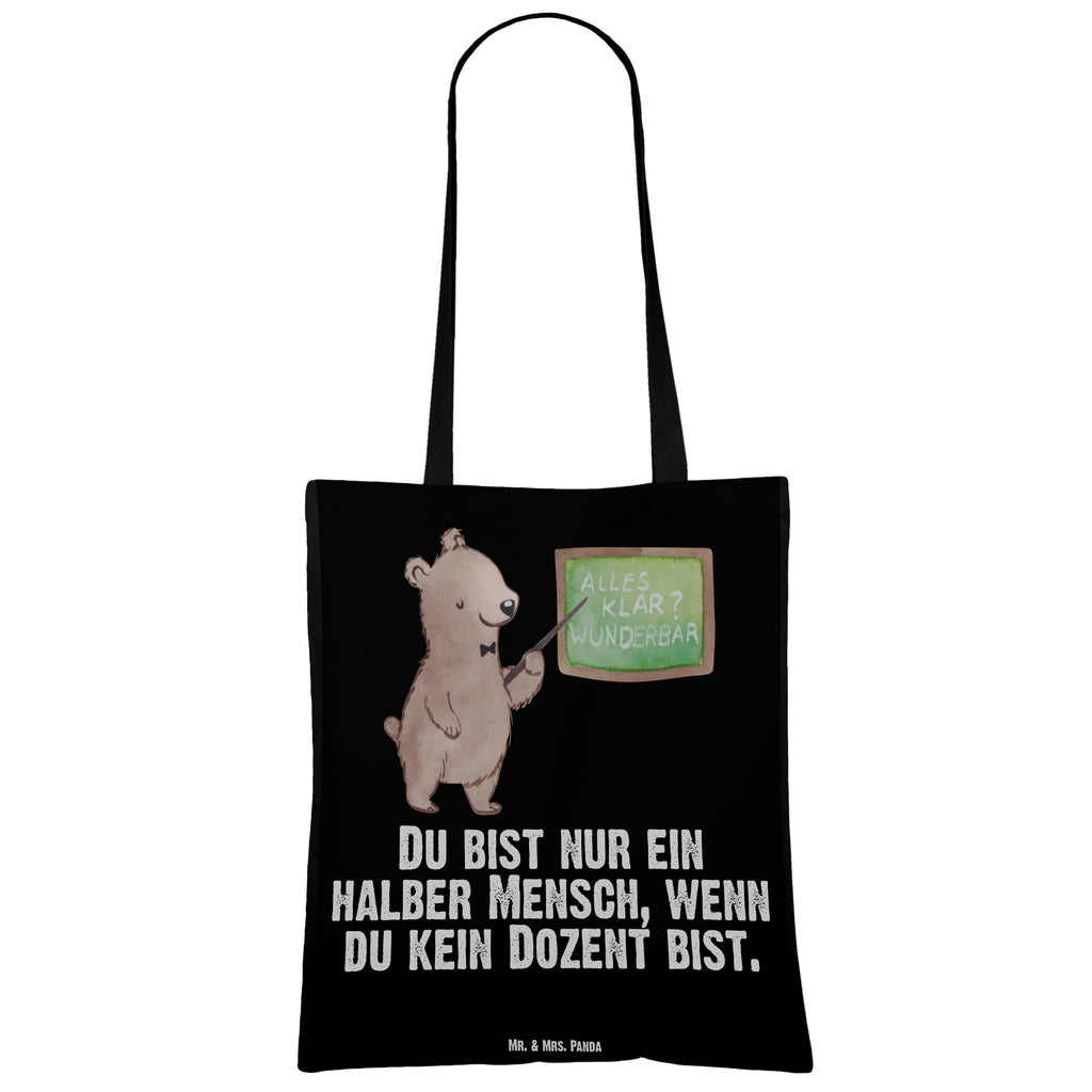 Tragetasche Dozent mit Herz Beuteltasche, Beutel, Einkaufstasche, Jutebeutel, Stoffbeutel, Beruf, Ausbildung, Jubiläum, Abschied, Rente, Kollege, Kollegin, Geschenk, Schenken, Arbeitskollege, Mitarbeiter, Firma, Danke, Dankeschön, Dozent, Professor, Universität, Vorlesung, Tutor, Akademiker, Uni, Unterricht