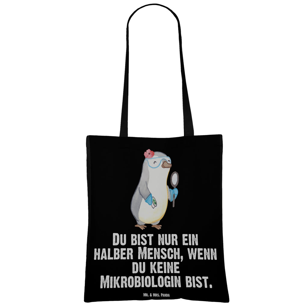 Tragetasche Mikrobiologin mit Herz Beuteltasche, Beutel, Einkaufstasche, Jutebeutel, Stoffbeutel, Beruf, Ausbildung, Jubiläum, Abschied, Rente, Kollege, Kollegin, Geschenk, Schenken, Arbeitskollege, Mitarbeiter, Firma, Danke, Dankeschön, Mikrobiologin, Naturwissenschaftlerin, Labor, Forschung