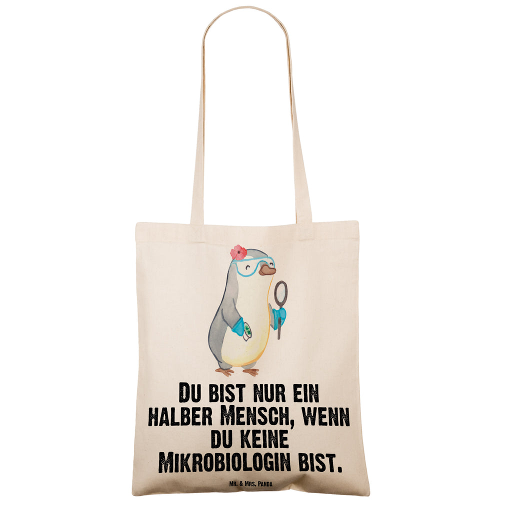 Tragetasche Mikrobiologin mit Herz Beuteltasche, Beutel, Einkaufstasche, Jutebeutel, Stoffbeutel, Beruf, Ausbildung, Jubiläum, Abschied, Rente, Kollege, Kollegin, Geschenk, Schenken, Arbeitskollege, Mitarbeiter, Firma, Danke, Dankeschön, Mikrobiologin, Naturwissenschaftlerin, Labor, Forschung