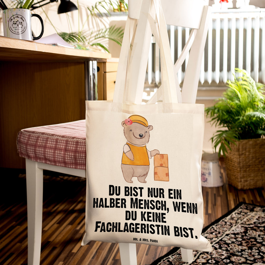 Tragetasche Fachlageristin mit Herz Beuteltasche, Beutel, Einkaufstasche, Jutebeutel, Stoffbeutel, Beruf, Ausbildung, Jubiläum, Abschied, Rente, Kollege, Kollegin, Geschenk, Schenken, Arbeitskollege, Mitarbeiter, Firma, Danke, Dankeschön, Lagerarbeiterin, Fachlageristin, Lageristin, Lagerverwalterin