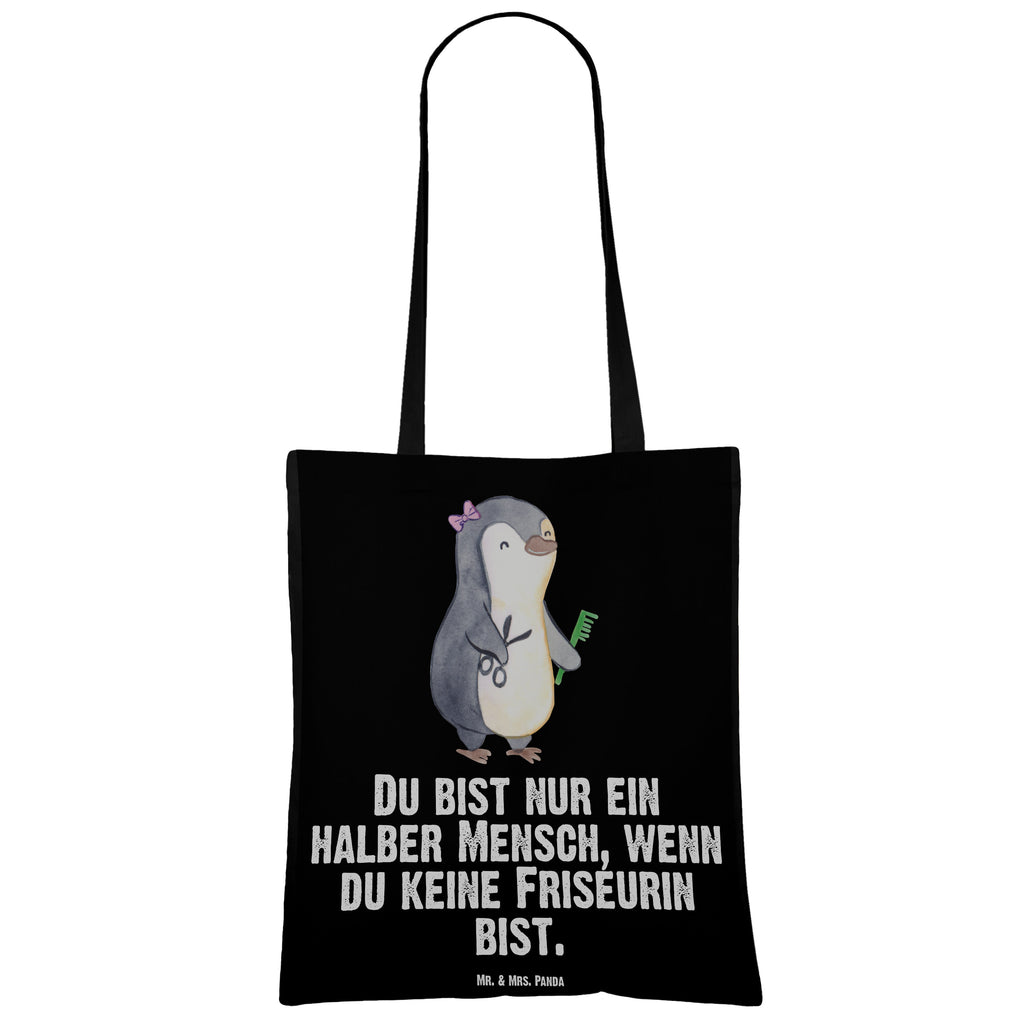 Tragetasche Friseurin mit Herz Beuteltasche, Beutel, Einkaufstasche, Jutebeutel, Stoffbeutel, Beruf, Ausbildung, Jubiläum, Abschied, Rente, Kollege, Kollegin, Geschenk, Schenken, Arbeitskollege, Mitarbeiter, Firma, Danke, Dankeschön, Frisörin, Haarstylistin, Frisörbesuch, Friseursalon, Eröffnung Friseur