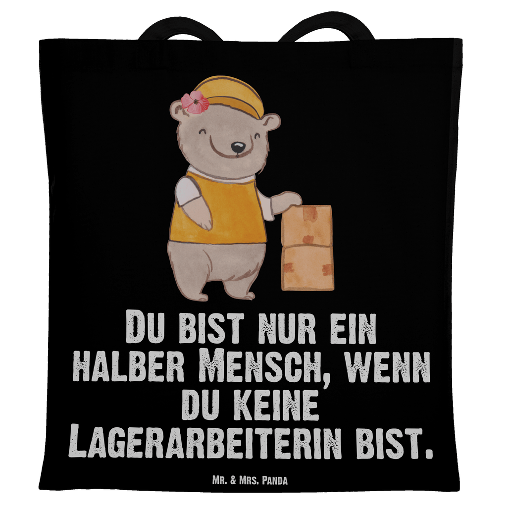 Tragetasche Lagerarbeiterin mit Herz Beuteltasche, Beutel, Einkaufstasche, Jutebeutel, Stoffbeutel, Beruf, Ausbildung, Jubiläum, Abschied, Rente, Kollege, Kollegin, Geschenk, Schenken, Arbeitskollege, Mitarbeiter, Firma, Danke, Dankeschön, Lagerarbeiterin, Fachlageristin, Lageristin, Lagerverwalterin