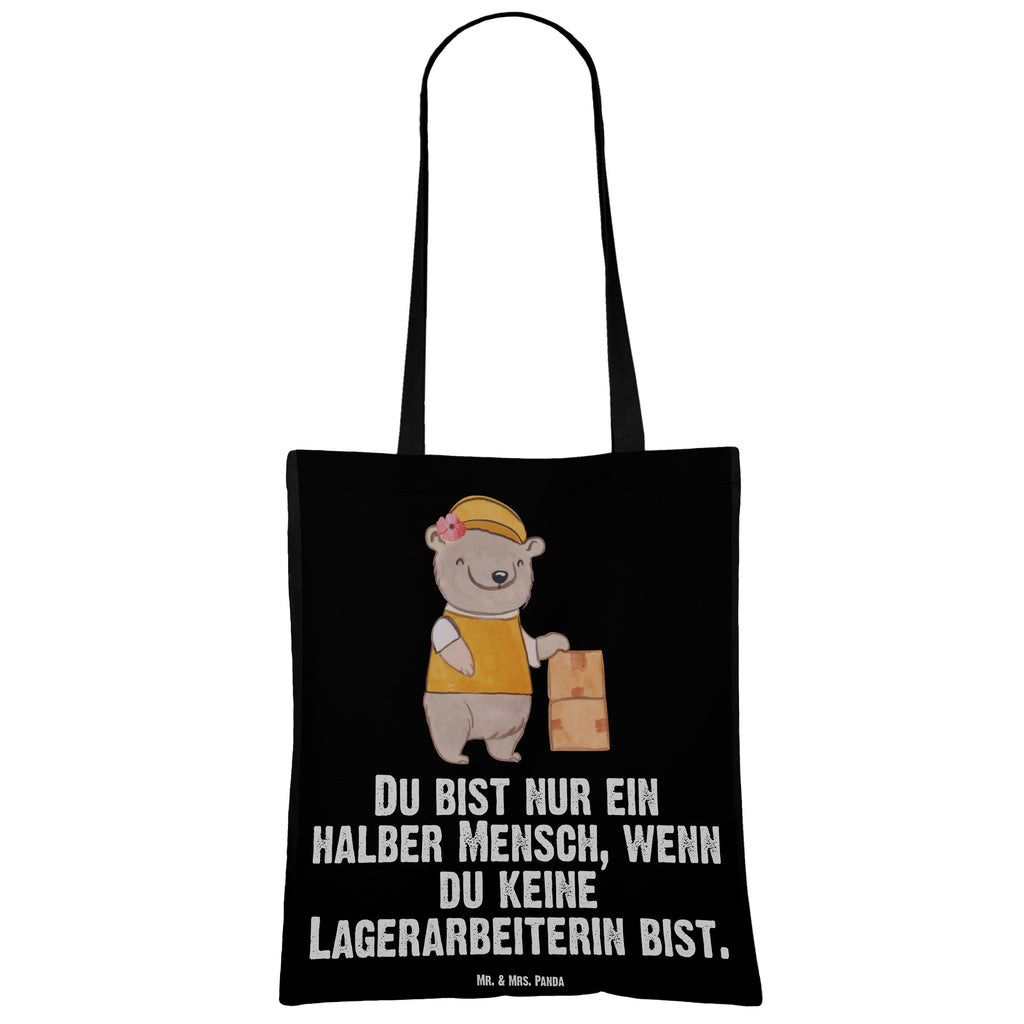 Tragetasche Lagerarbeiterin mit Herz Beuteltasche, Beutel, Einkaufstasche, Jutebeutel, Stoffbeutel, Beruf, Ausbildung, Jubiläum, Abschied, Rente, Kollege, Kollegin, Geschenk, Schenken, Arbeitskollege, Mitarbeiter, Firma, Danke, Dankeschön, Lagerarbeiterin, Fachlageristin, Lageristin, Lagerverwalterin