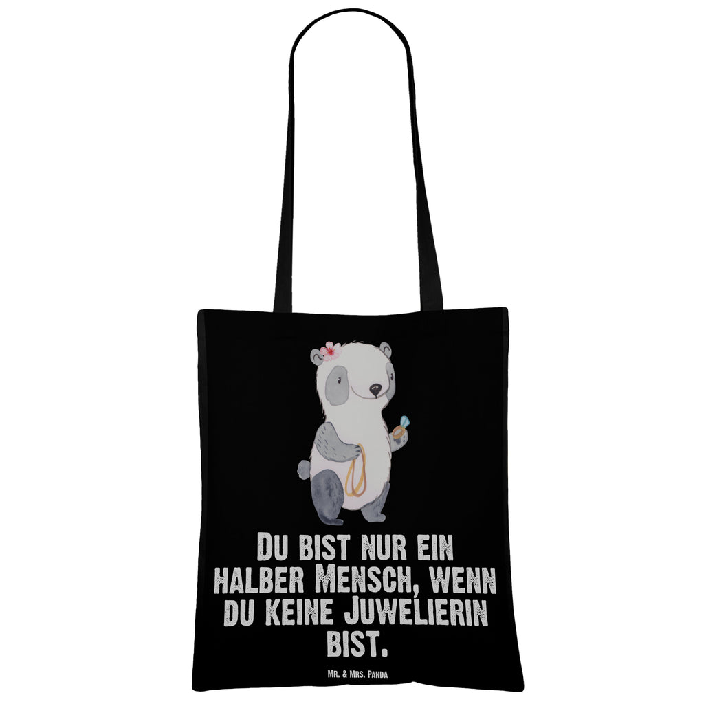 Tragetasche Juwelierin mit Herz Beuteltasche, Beutel, Einkaufstasche, Jutebeutel, Stoffbeutel, Beruf, Ausbildung, Jubiläum, Abschied, Rente, Kollege, Kollegin, Geschenk, Schenken, Arbeitskollege, Mitarbeiter, Firma, Danke, Dankeschön, Juwelierin, Goldschmiedin, Schmuckwarenhändlerin, Schmuckgeschäft, Eröffnung