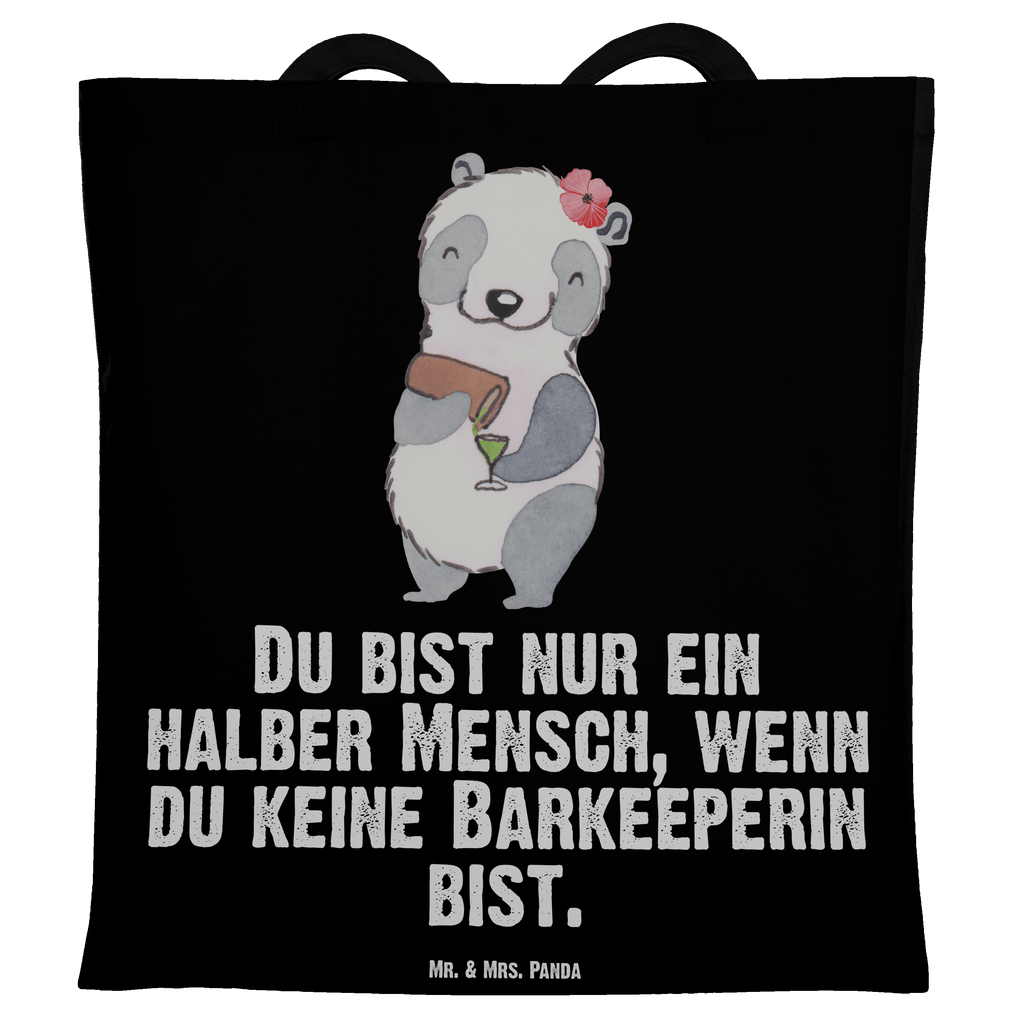 Tragetasche Barkeeperin mit Herz Beuteltasche, Beutel, Einkaufstasche, Jutebeutel, Stoffbeutel, Beruf, Ausbildung, Jubiläum, Abschied, Rente, Kollege, Kollegin, Geschenk, Schenken, Arbeitskollege, Mitarbeiter, Firma, Danke, Dankeschön, Barkeeperin, Barfrau, Bartender, Barbesitzerin, Kurs