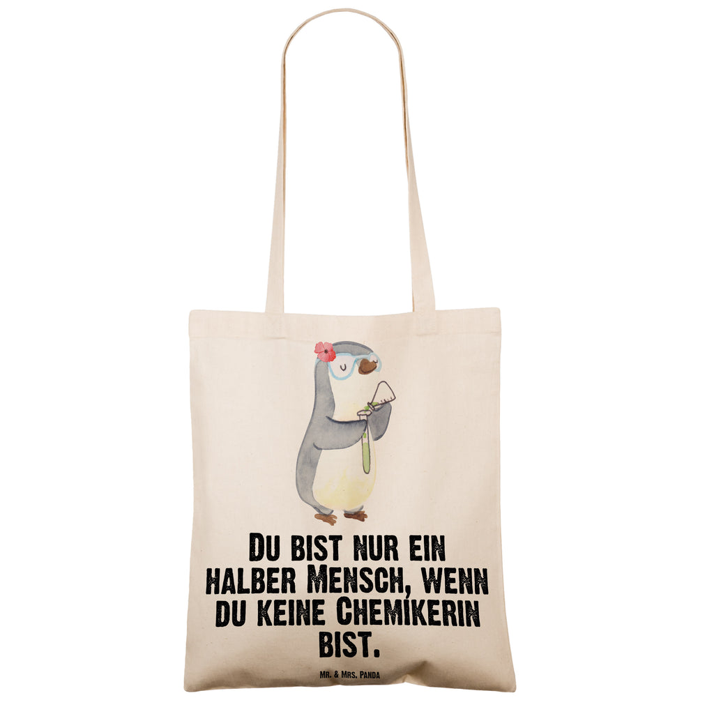 Tragetasche Chemikerin mit Herz Beuteltasche, Beutel, Einkaufstasche, Jutebeutel, Stoffbeutel, Beruf, Ausbildung, Jubiläum, Abschied, Rente, Kollege, Kollegin, Geschenk, Schenken, Arbeitskollege, Mitarbeiter, Firma, Danke, Dankeschön, Chemikerin, Chemielaborantin, Naturwissenschaftlerin, Labor, Studium, Forschung, Wissenschaftlerin