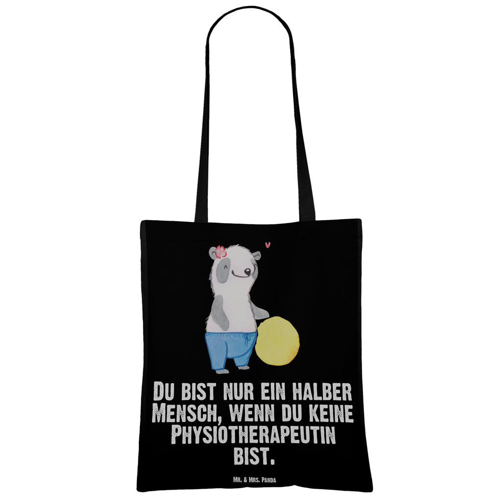 Tragetasche Physiotherapeutin mit Herz Beuteltasche, Beutel, Einkaufstasche, Jutebeutel, Stoffbeutel, Beruf, Ausbildung, Jubiläum, Abschied, Rente, Kollege, Kollegin, Geschenk, Schenken, Arbeitskollege, Mitarbeiter, Firma, Danke, Dankeschön