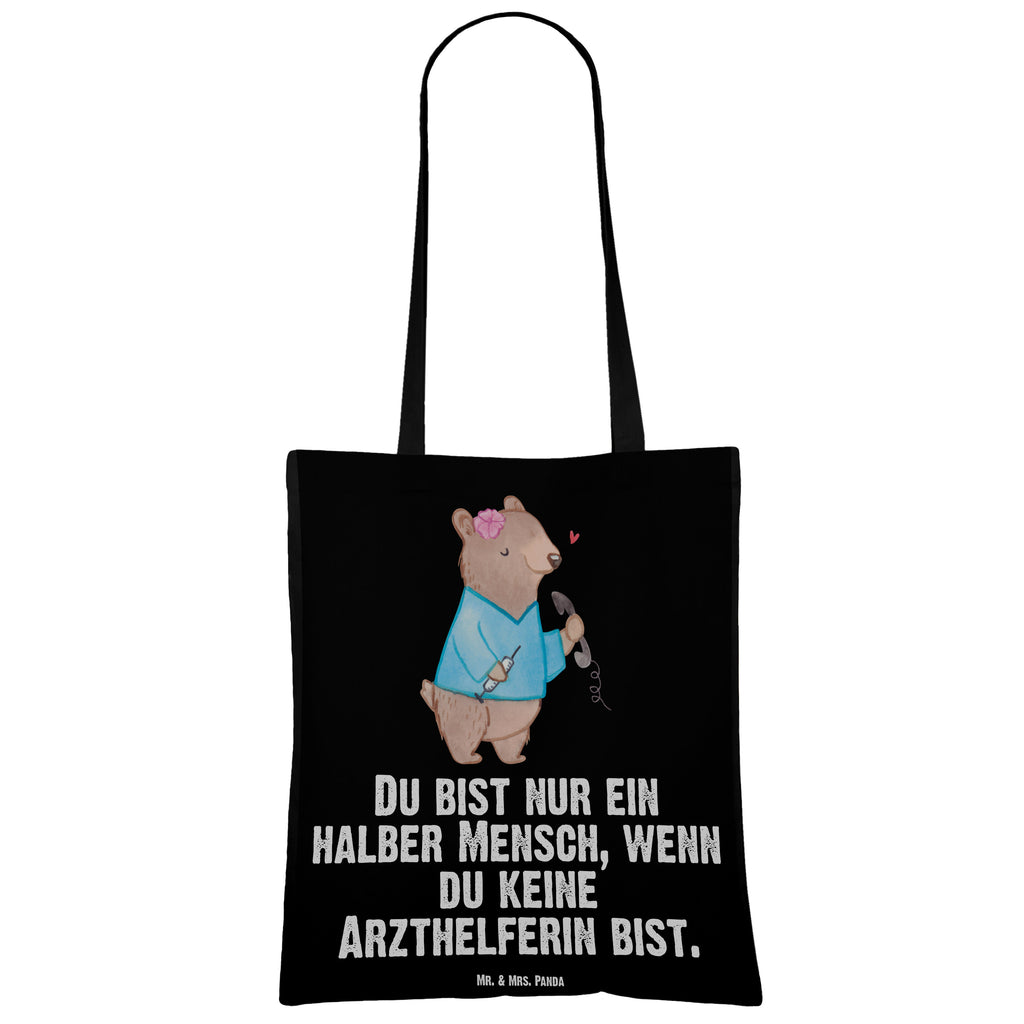 Tragetasche Arzthelferin mit Herz Beuteltasche, Beutel, Einkaufstasche, Jutebeutel, Stoffbeutel, Beruf, Ausbildung, Jubiläum, Abschied, Rente, Kollege, Kollegin, Geschenk, Schenken, Arbeitskollege, Mitarbeiter, Firma, Danke, Dankeschön, Arzthelferin, Medizinische Fachangestellte